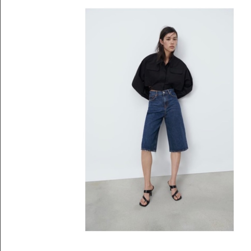 Zara leather sandals 38